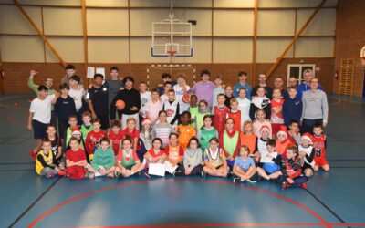 Union Sportive Municipale Viroise Fête de Noel du mini basket Virois