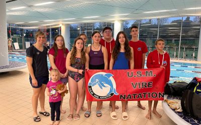 Union Sportive Municipale Viroise Championnat départementaux de natation du Calvados à Hérouville saint Clair