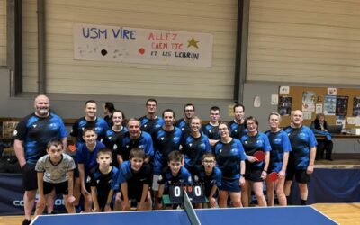 Tennis de Table Résultats championnat par équipes départemental phase 2 J1