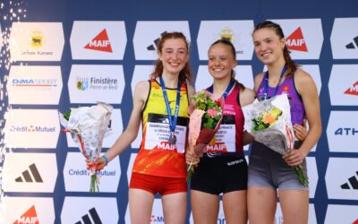 Athlétisme Manon Miserette, vice-championne de France à Carhaix