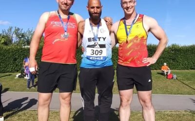 Athlétisme Championnats de France Masters à Épinal.