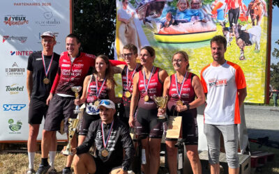 Union Sportive Municipale Viroise Nos triathlètes étaient présents sur deux compétitions.